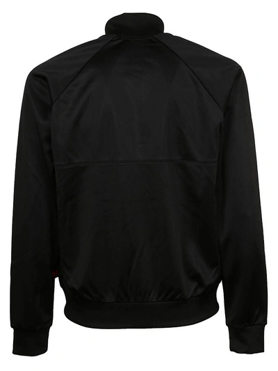 Shop Gcds Zipped Jacket In Black