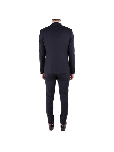 Shop Manuel Ritz Suit In Blue