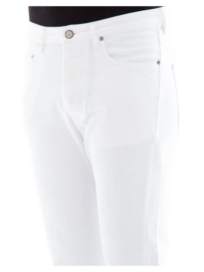 Shop Golden Goose White Cotton Pants