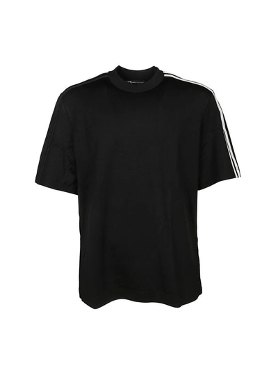 Shop Y-3 Signature Stripe T-shirt In Black