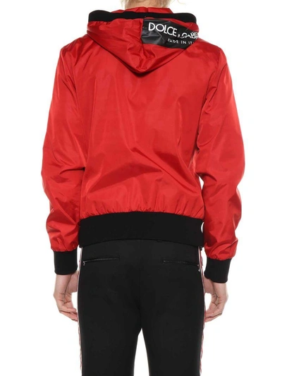 Shop Dolce & Gabbana Crew Neck Sweater In Rosso