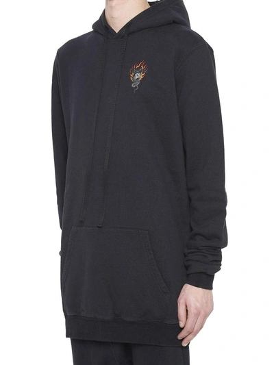 Shop Ben Taverniti Unravel Project Hoodie In Black