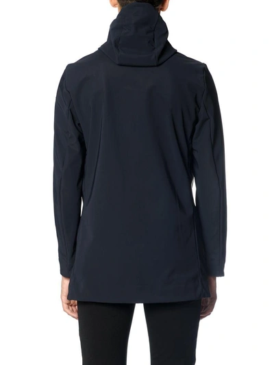 Shop Rrd Thermo Jacket Coat In Blue