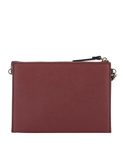 Shop Kate Spade Red Leather Shoulder Bag