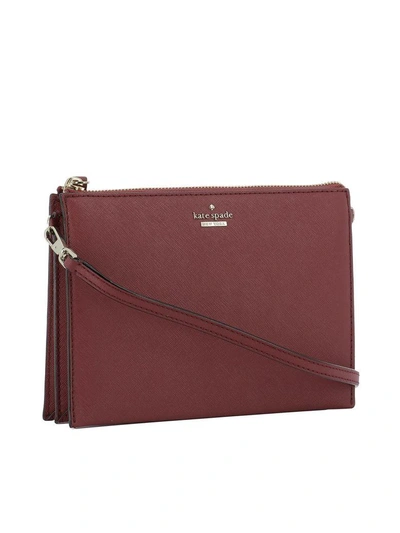 Shop Kate Spade Red Leather Shoulder Bag