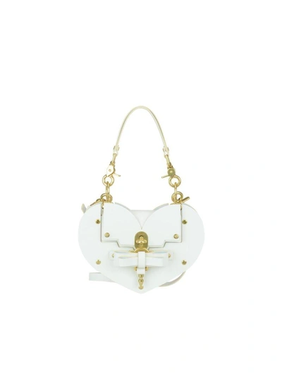 Niels Peeraer Bow Buckle Heart Bag In White ModeSens