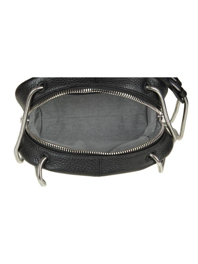 Shop Alexander Wang Shoulder Bag In Black Leather