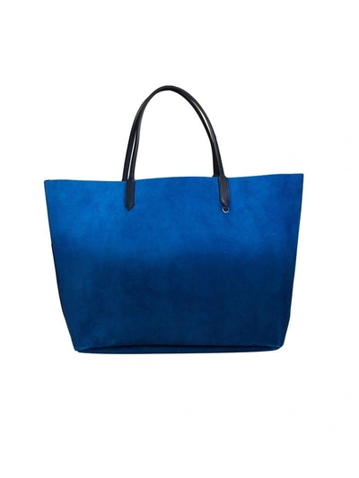 Shop Givenchy Reversible Shopper Tote In Bluette