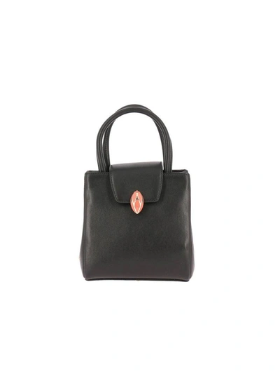 Shop Versace F.e.v. By Francesca E.  Mini Bag Shoulder Bag Women F.e.v. By Francesca E.  In Black