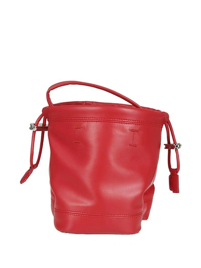 Shop Paco Rabanne Faux Tote In Red
