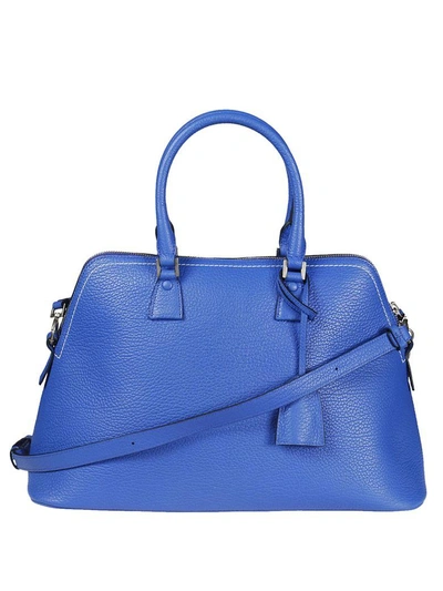 Shop Maison Margiela 5ac Tote In Blue