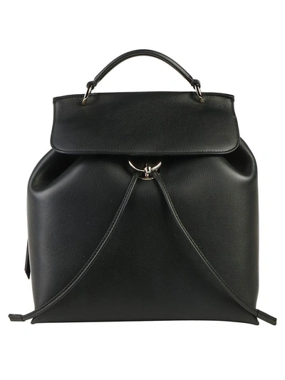 Shop Ferragamo Backpack In Nero