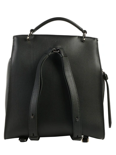 Shop Ferragamo Backpack In Nero