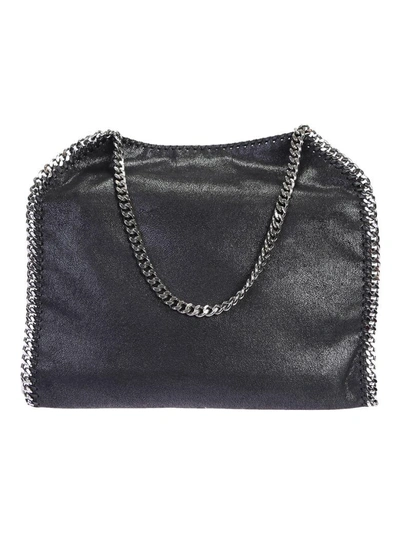 Shop Stella Mccartney Faux Leather Falabella Medium Tote In Black