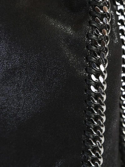 Shop Stella Mccartney Faux Leather Falabella Medium Tote In Black
