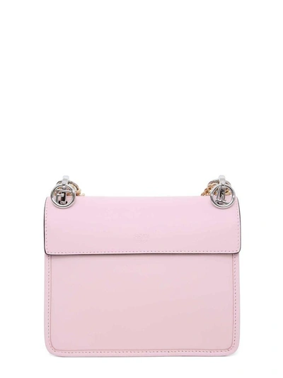 Shop Fendi Kan I F Small Handbag In Rosa