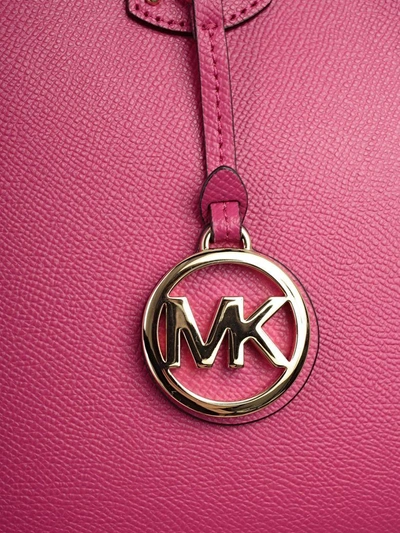 Shop Michael Michael Kors Tote In Ultra Pink