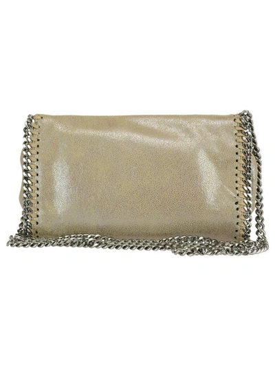 Shop Stella Mccartney Chamois Falabella Cross Body Bag In Redwood