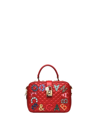 Shop Dolce & Gabbana Red Shoulder Bag In Rosso