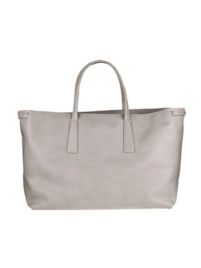 Shop Zanellato Large Shopper Tote In Nebbia