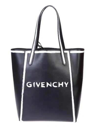 Shop Givenchy Black Stargate Graffiti Bag