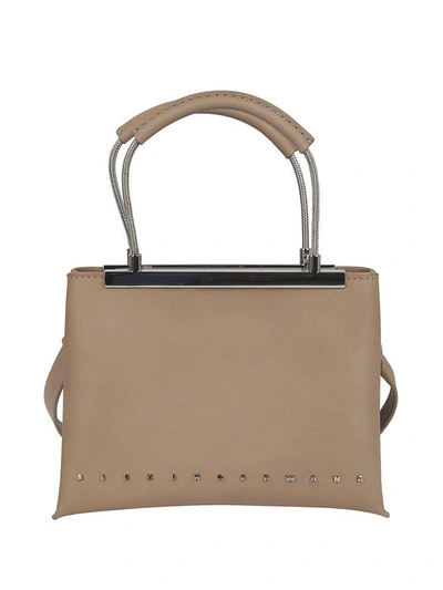 Shop Alexander Wang Dime Small Tote In Nude