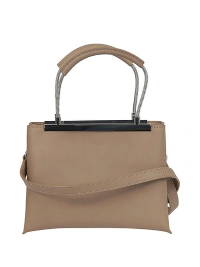 Shop Alexander Wang Dime Small Tote In Nude
