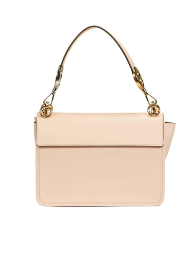 Shop Fendi Kan I F Shoulder Bag In Tab+rosa+o.so