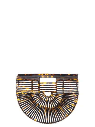 Shop Cult Gaia Small Ark Clutch In Tortoise