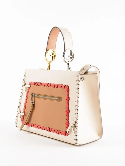 Shop Fendi Runaway Small Bag In 2gcamelia+orzo+mlc