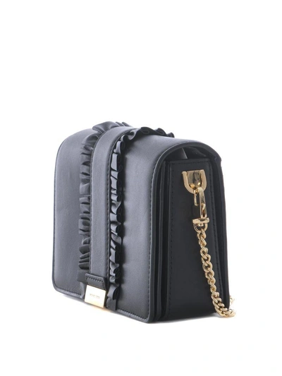 Shop Michael Kors Jade Shoulder Bag In Nero