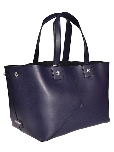 Shop Golden Goose Reversible Shopper Bag In Blue