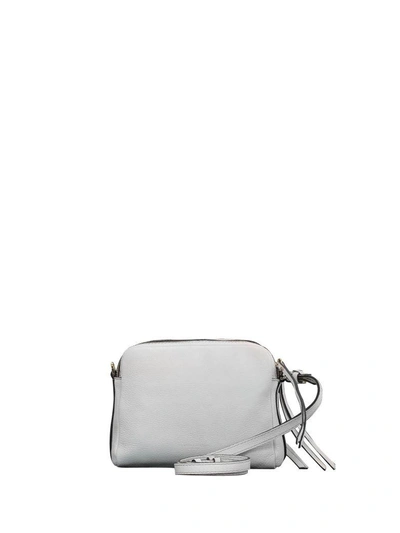 Shop Gianni Chiarini Ivy Pocket Shoulder Bag White In Panna