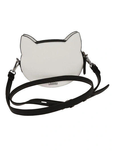 Shop Karl Lagerfeld Karl Ikonik Cat Shoulder Bag In Multicolor