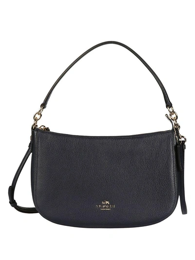 Shop Coach Chelsea Shoulder Bag In Blu