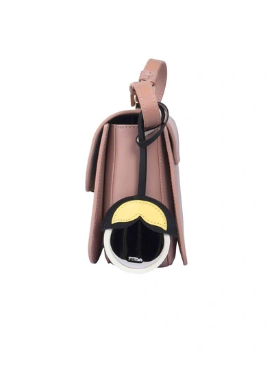 Shop Furla Mini Shoulder Bag In Pink & Purple