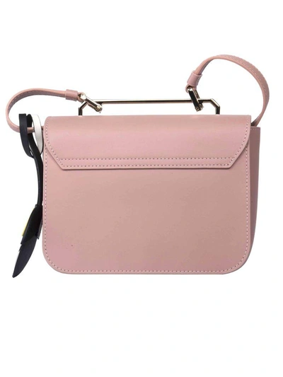 Shop Furla Mini Shoulder Bag In Pink & Purple