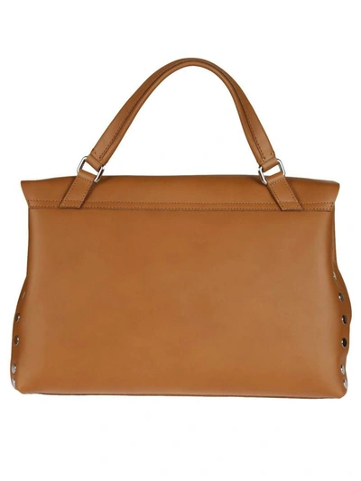 Shop Zanellato Leather Tote In Cuba