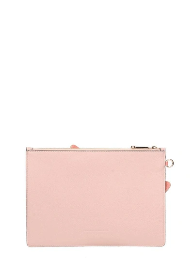 Shop Sophia Webster Flossy Clutch In Rose-pink