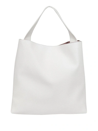 Shop Orciani Soft Tote In White