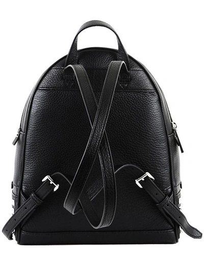 Shop Michael Michael Kors Backpack Rhea Zip In Black
