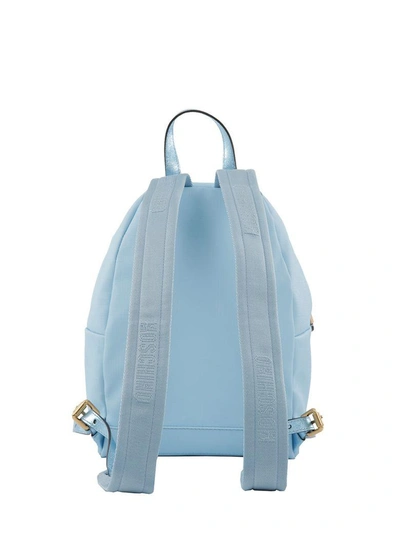 Shop Moschino Nylon Backpack In Multicolor
