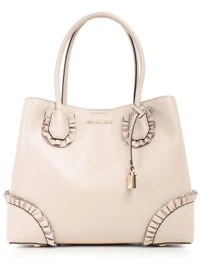 Shop Michael Michael Kors Tote In Soft Pink