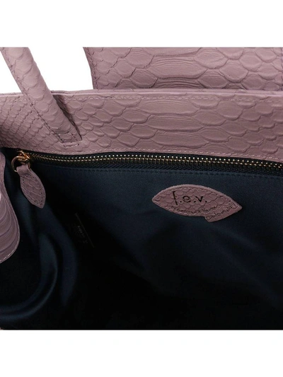 Shop Versace F.e.v. By Francesca E.  Handbag Shoulder Bag Women F.e.v. By Francesca E.  In Lilac