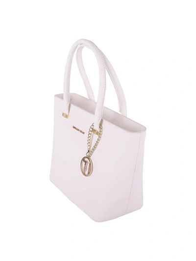 Shop Trussardi Levanto Tote Bag In White