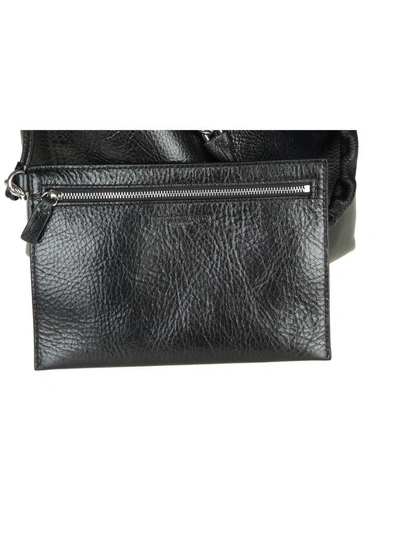 Shop Alexander Wang Small Roxy Bag In Black Leather