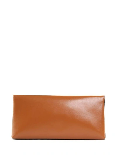 Sellier leather clutch bag Louis Vuitton Camel in Leather - 31668092
