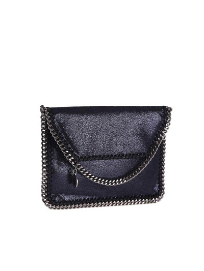 Shop Stella Mccartney Blue Falabella Mini Bag