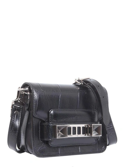 Shop Proenza Schouler Ps11 Mini Crossbody Bag In Black