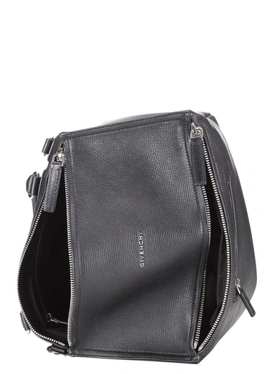 Shop Givenchy Mini Pandora Shoulder Bag In Black